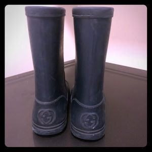 Authentic Kids Gucci Rubber boots